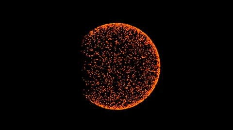 Embers (86.67° from Back Side) Vídeo Stock 33847942