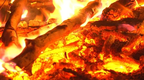 Embers and Flames 1 PRLT Stock Footage