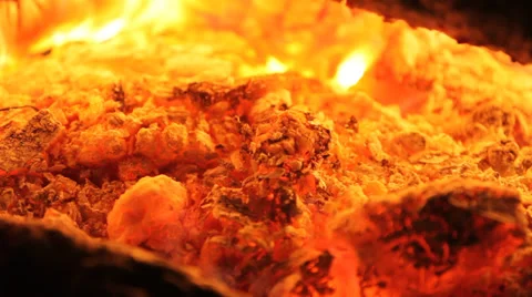 Embers Stock Footage 33884653