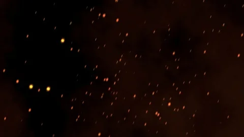 Embers Stock Footage 91044620