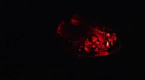 Embers of hookah Stock Footage 10713680