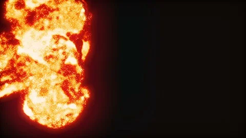 Embers move and undulate over time. Stock Footage 110607988
