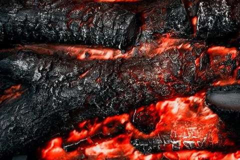 Embers. Foto stock
