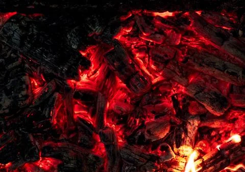 Embers. Stock Photos