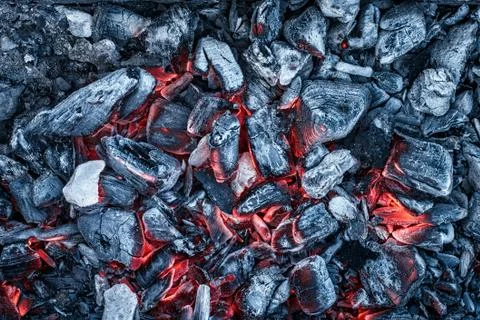 Embers. Stock Photos