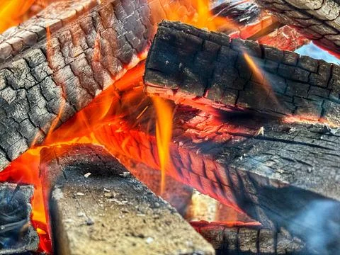 The embers Stock Photos