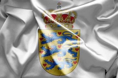 Emblem of denmark Stock Illustration
