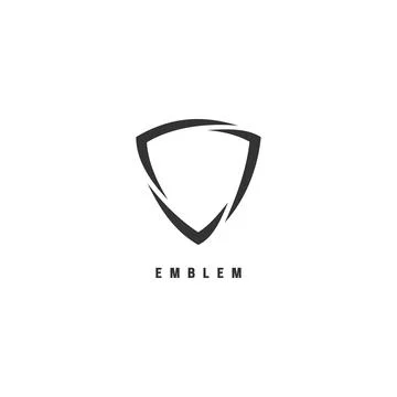 Emblem Logo Element for Any Application Stock Illustration