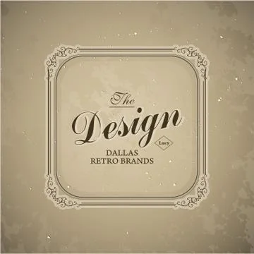 Emblem  luxury template Stock Illustration