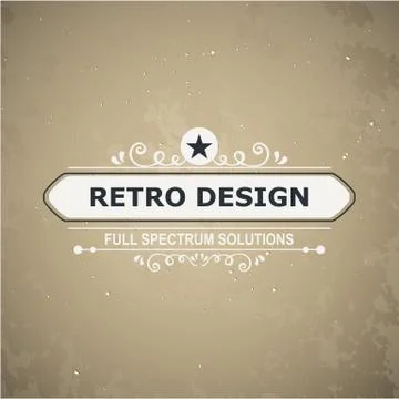 Emblem  luxury template Stock Illustration