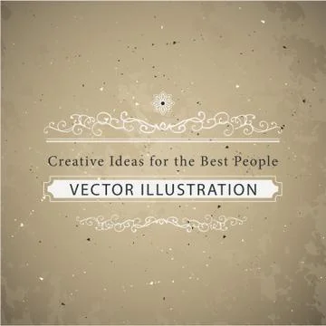 Emblem  luxury template Stock Illustration