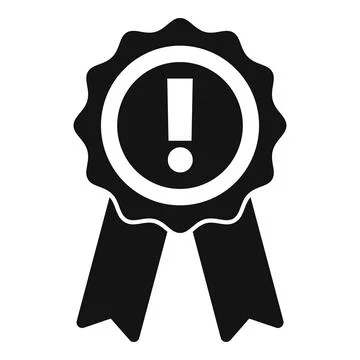 Emblem solution icon simple vector. People problem Stock Illustration