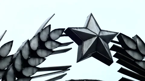 Emblem of the USSR Stock Footage 62759160