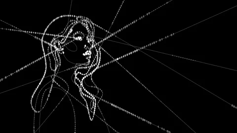 Embodied AI formed by acquiring data. Stock Footage 333401610