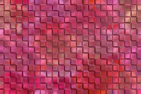 Emboss square blocks abstract background Stock Illustration