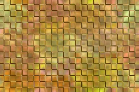 Emboss square blocks abstract background Stock Illustration