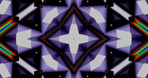 Embossed Abstract Geometric Structure Symmetric Pattern Background 3D 스톡 일러스트