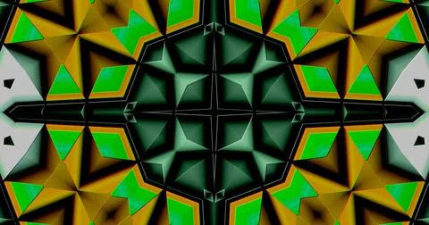 Embossed Abstract Geometric Structure Symmetric Pattern Background 3D 스톡 일러스트