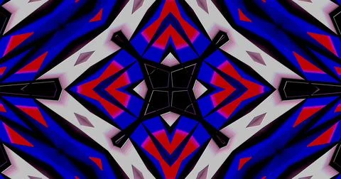 Embossed Abstract Geometric Structure Symmetric Pattern Background 3D Stock Illustration