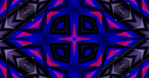 Embossed Abstract Geometric Structure Symmetric Pattern Background 3D 스톡 일러스트