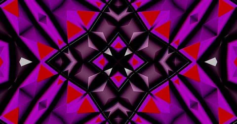 Embossed Abstract Geometric Structure Symmetric Pattern Background 3D 스톡 일러스트