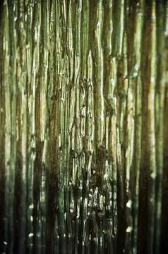 Embossed art on a Glass Stock Photos