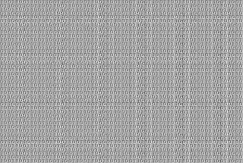 Embossed binary pattern on grey background Illustrazione stock