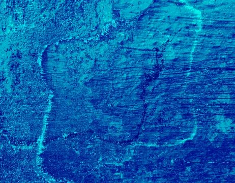 Embossed blue background with a spectacular pattern. Surreal wall canvas Illustrazione stock