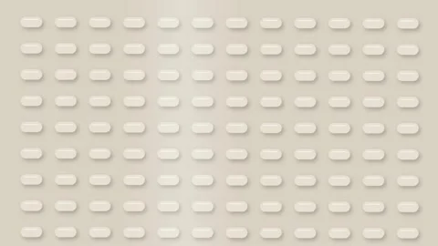 Embossed Capsule Grid Light Sweep Abstract Loop Video stock 342524551