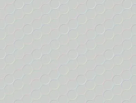 Embossed circle pattern in relief, 3d Stock Illustration