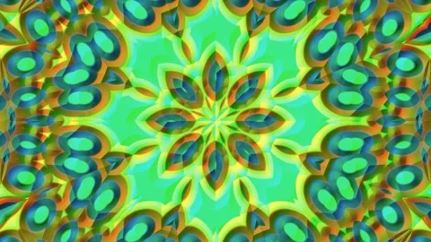 Embossed Colorful Abstract Geometric Pattern Background Loop Seamless Stock Footage 160696053