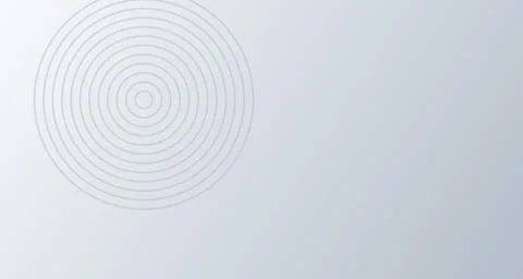 Embossed concentric rings in silver Stock Illustration