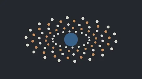 Embossed Dot Current Tactile Abstract Loop Stock Footage 342933530