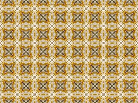 Embossed Kaleidoscope Pattern 스톡 일러스트