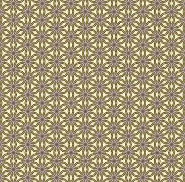 Embossed Kaleidoscope Pattern Illustrazione stock