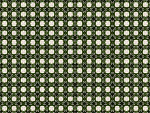 Embossed Kaleidoscope Pattern Stock Illustration