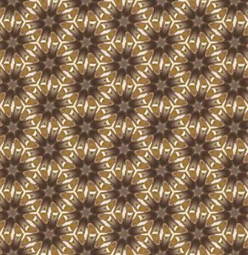 Embossed Kaleidoscope Pattern Fotos de archivo