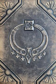 Embossed leather Stock Photos