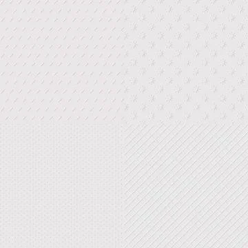 Embossed seamless patterns イラスト素材
