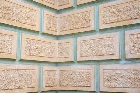 Embossed wall as background or texture Stock Photos