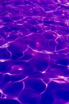 Embossed water surface of the sea. Stock Photos