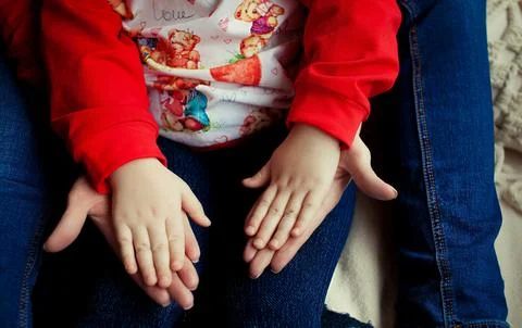 Embrace of Generations Stock Photos