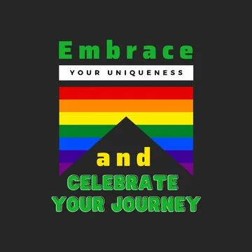Embrace your authentic self, mental health included, Mental Health Awareness Stock Illustration
