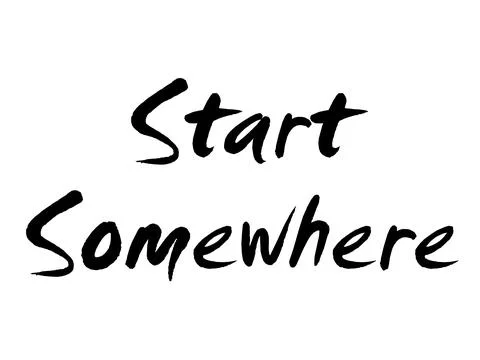 Embracing the Beginning Take the First Step Towards Your Dreams Today 스톡 일러스트