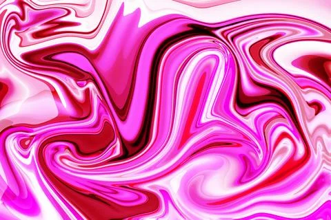 Embracing the enchanting charm of dynamic liquid brightness in violet and p.. Stock Illustration
