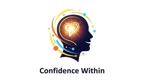 Embracing inner confidence Stock Illustration