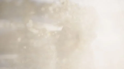 Embracing the magic of winter with a joyful child enjoying snow games laughter Stock Footage 293756926