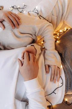 Embracing Warmth Foto stock