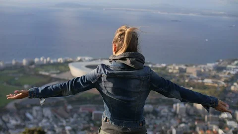 Embracing The World Stock Footage 97691340