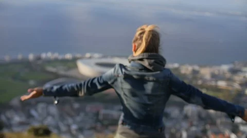 Embracing The World Stock Footage 97691626